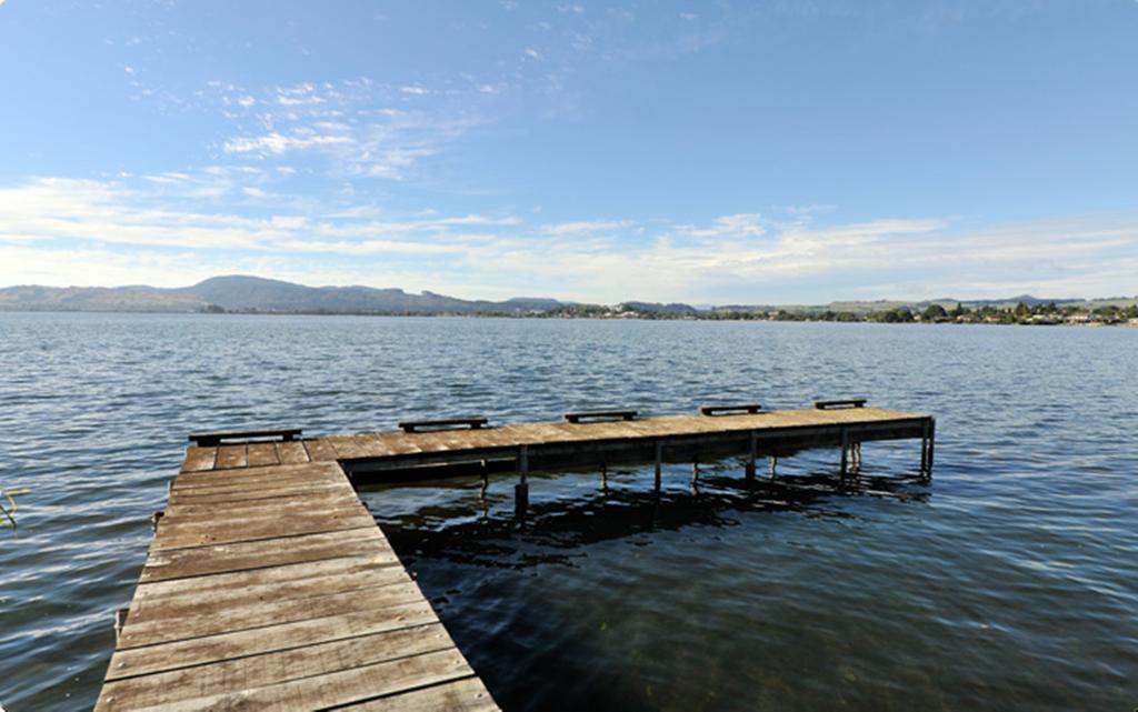 Black Swan Lakeside Boutique Hotel Rotorua Eksteriør bilde